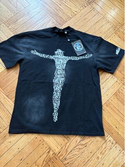 Hellstar black & pink Jesus tee