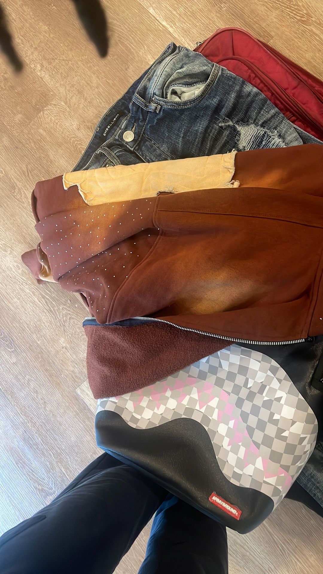 Atlanta Street wear Zip Up