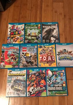 My WiiU Collection