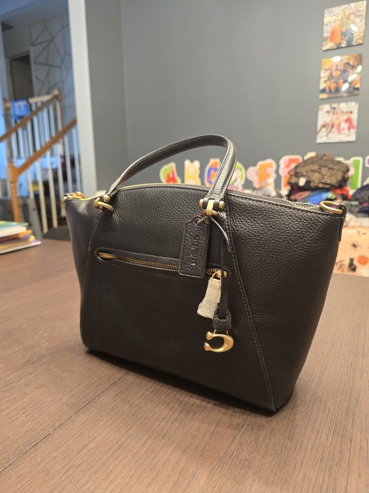 COACH
Bella Small Leather Satchel Bag Purse