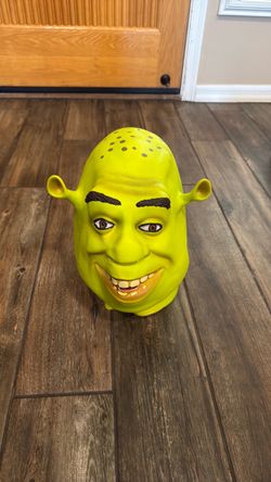 Shrek mask and gloves Halloween