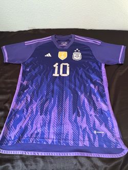 Messi Argentina 2022 World Cup Away jersey