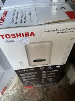 Toshiba Portable Air Conditioner Up To 300 Sq.ft.