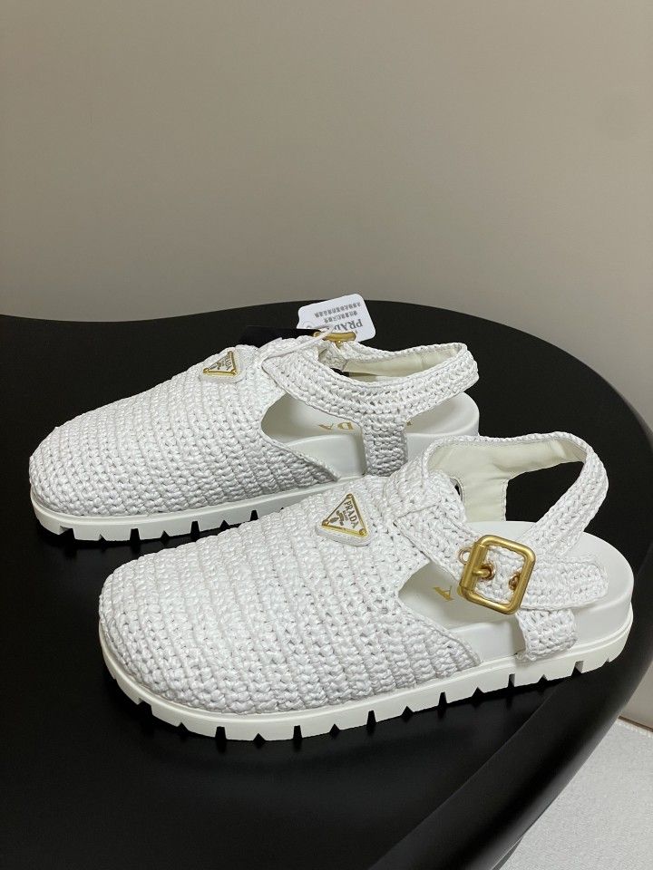 Pr,ada sandal