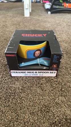 Chucky Giant Mug And Spoon 