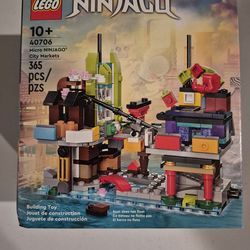 NEW SEALED LEGO 40706 Micro NINJAGO City Markets - RETIRED Ninjago 2024