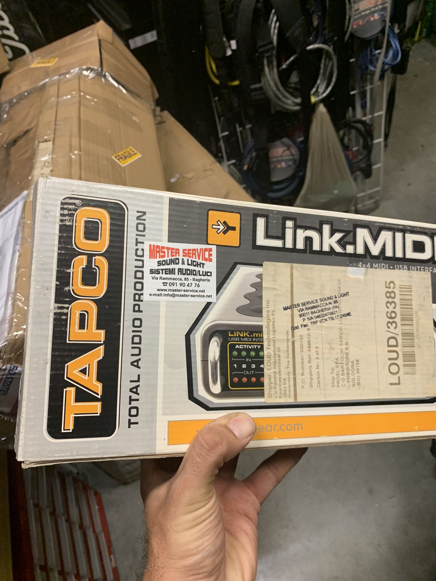 Link MIDI By Tapco New
