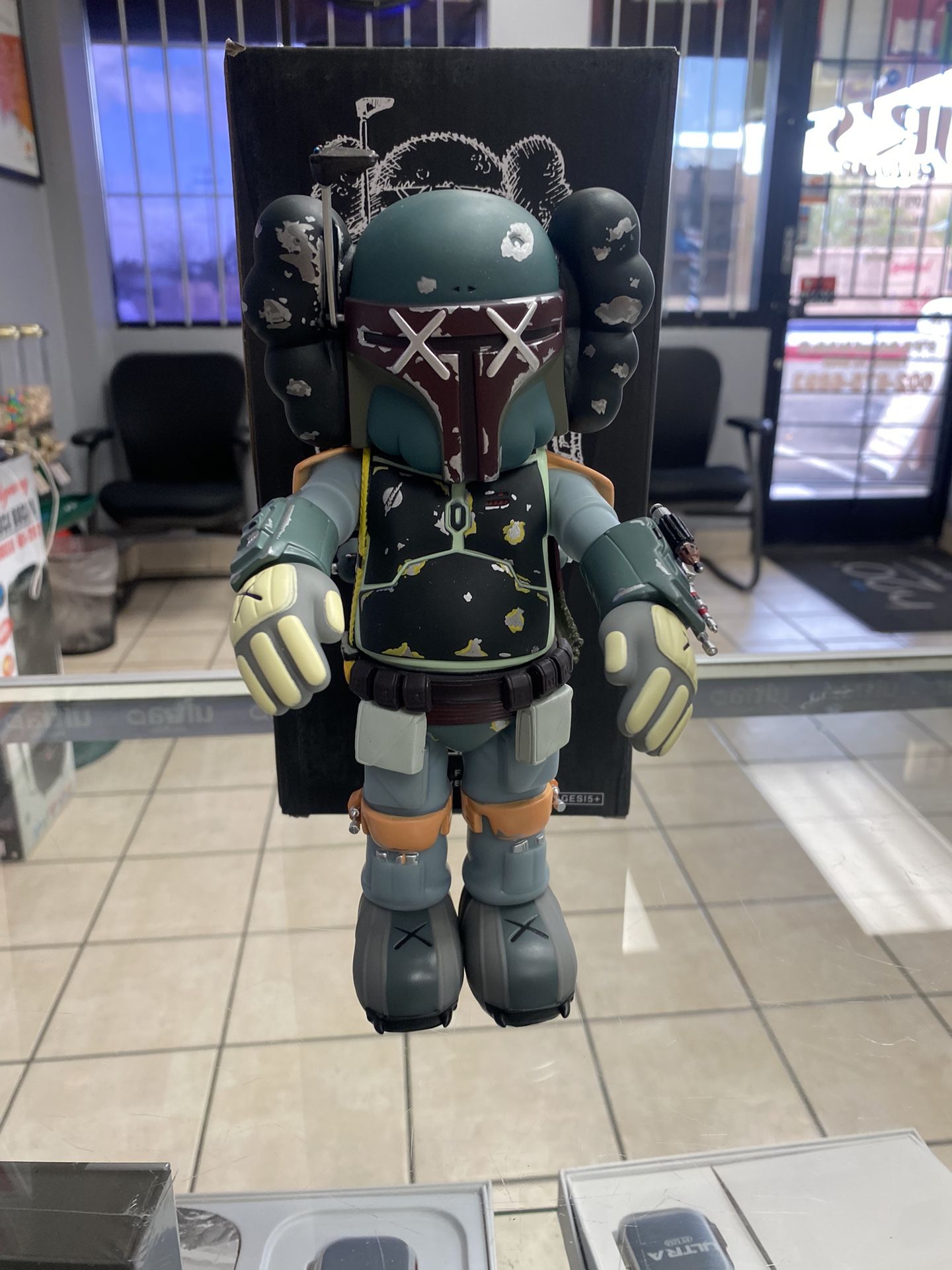 Kaws Bearbrick 400% Boba Fett Star Wars