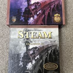 Steam: Rails To Riches With Expansions