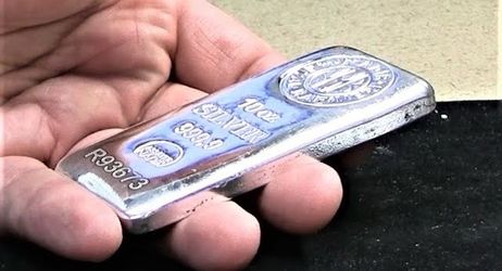SILVER BAR 10 ounces (Many available, other weights available meet in public only, real cash only)