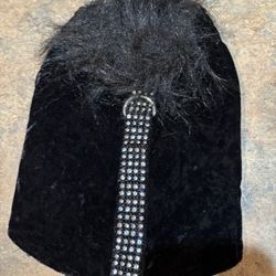 Dog Couture jacket. Dog fancy. Dog coat. Dog blinged XXS/XS. With harness loop 