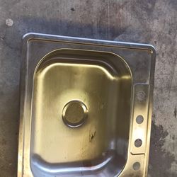 New drop in kitchen sink