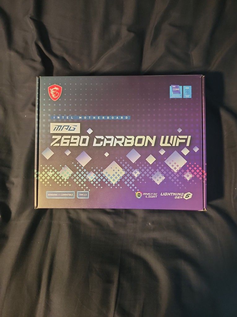 Msi Z690 Carbon Wifi Mother Board