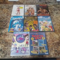 8 DVD Lot- 6 New Sealed 2 Like New- Rare Finds