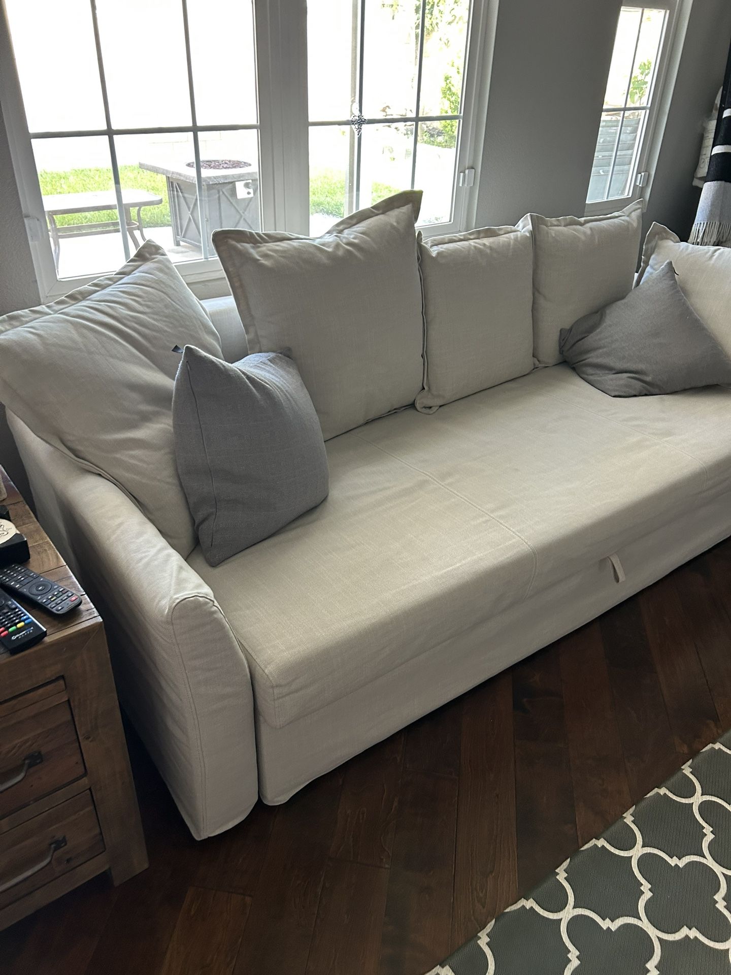 Couch Sleeper, Storage IKEA 