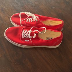 Red Classic Vans
