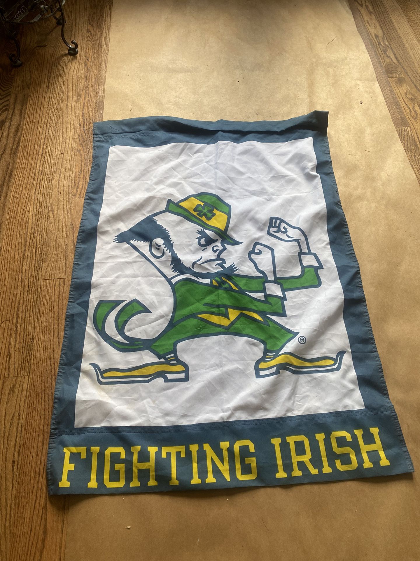 NOTRE DAME FOOTBALL BANNER