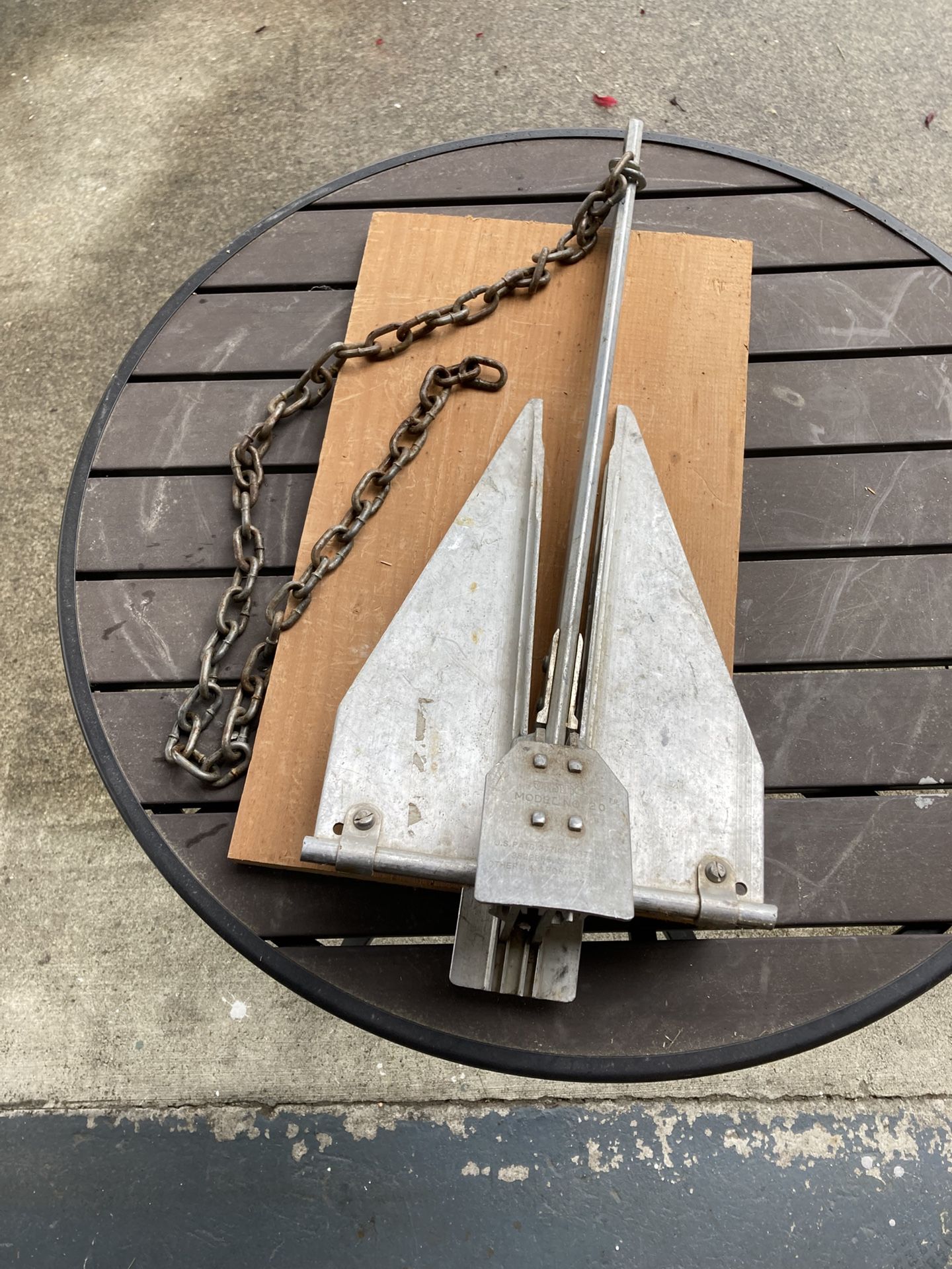 3lb Danforth Anchor