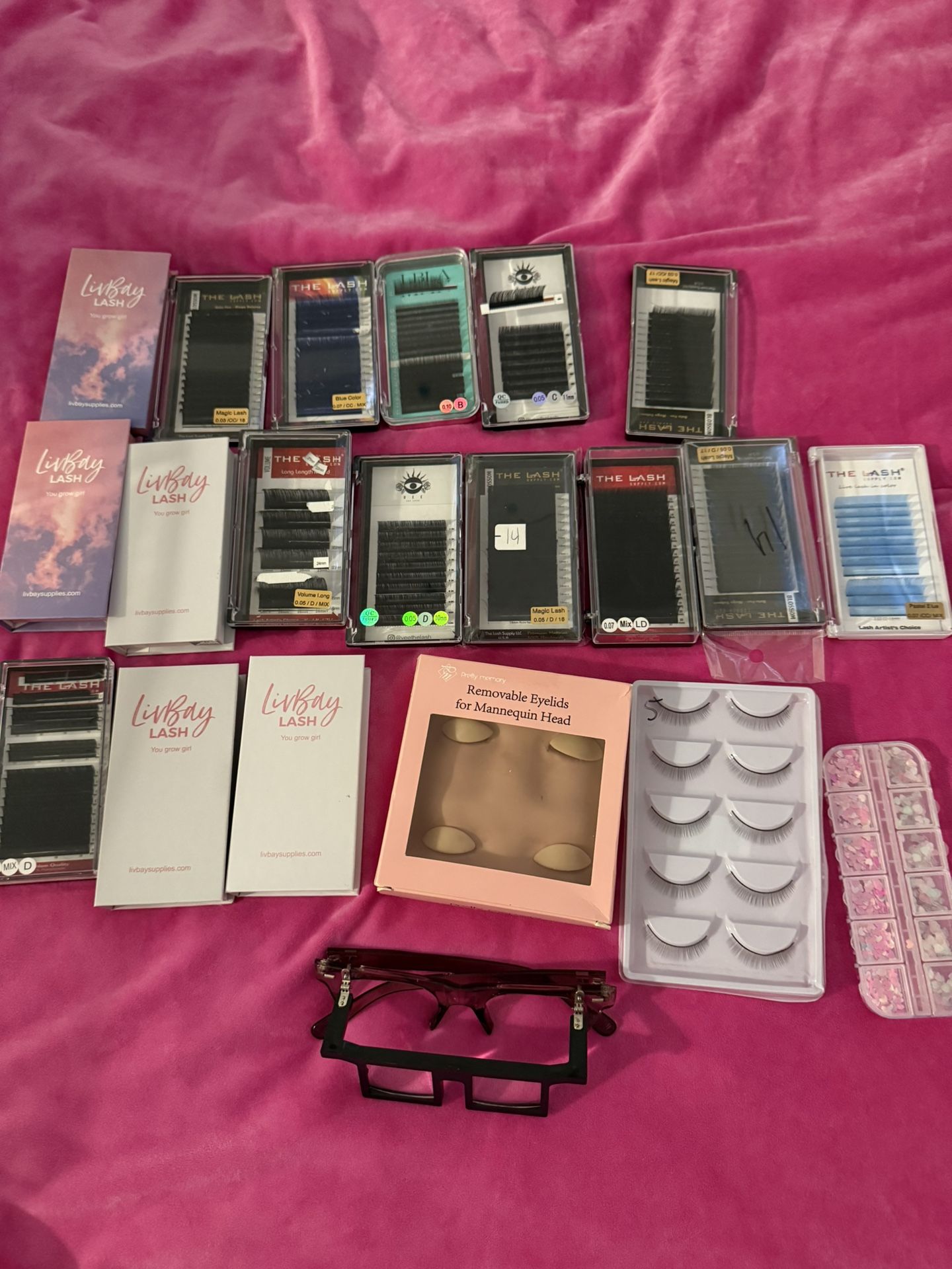 Beginner Lash Tray / Lash Supplies 