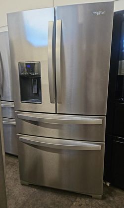 Whirlpool French Door Stainless Refrigerator Fridge
