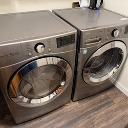 LG 4.5 Cu. Ft WASHER/ 7.4 Cu. Ft Electric DRYER