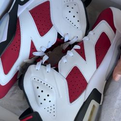Jordan 6 Carmine *Size 11* *Used*