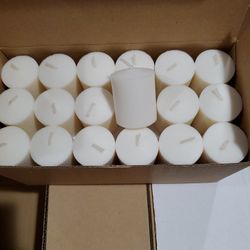 Votive Candles 36 Pcs. 1 Case Available.