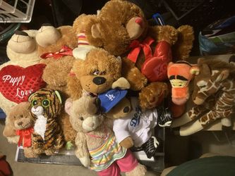 Stuffed Animals - 10 total for $12