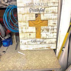 Custom Wooden Cross Wall Decor 