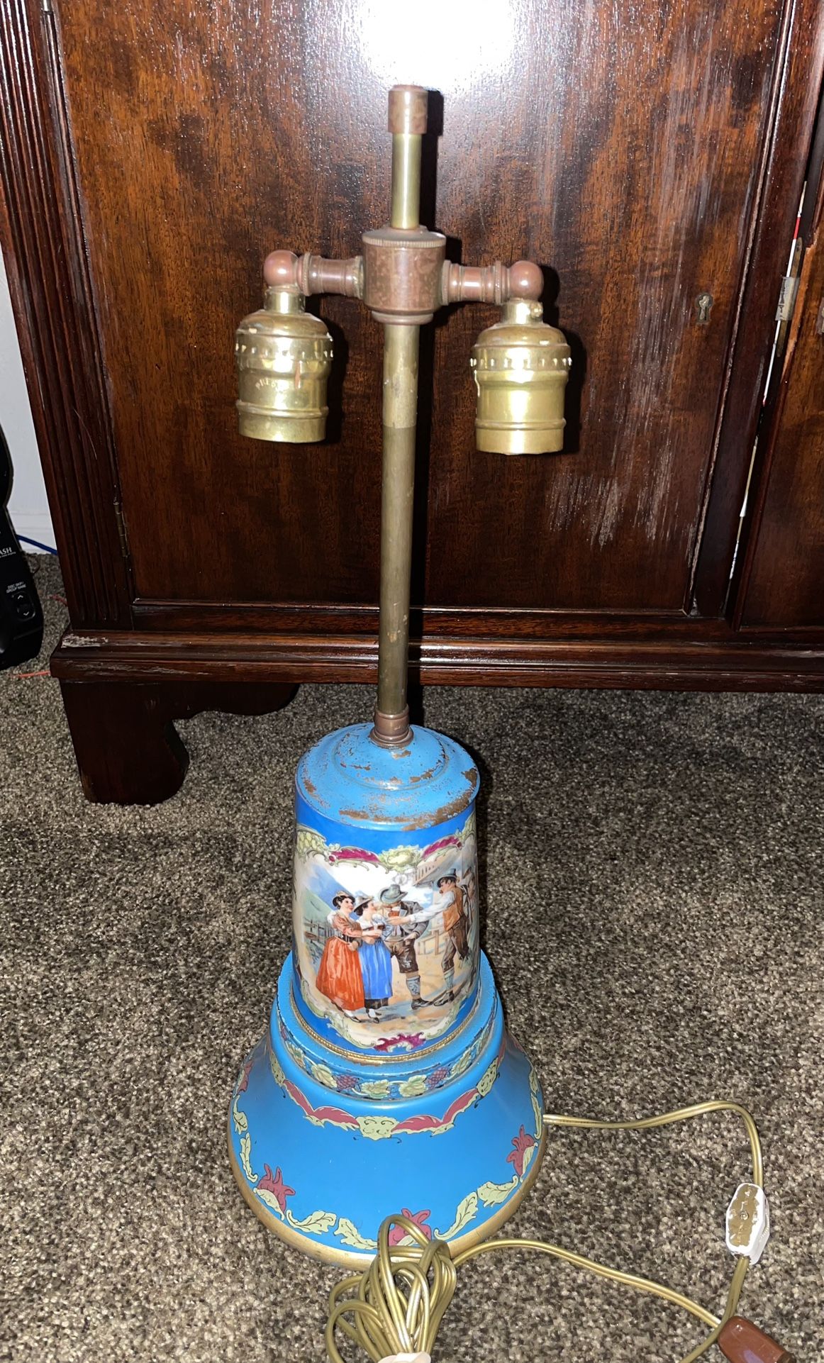 Vintage Antique Mug Stein Table lamp