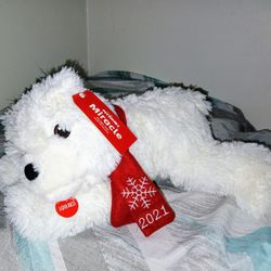 Cute Plush Squeaky Dog 14"