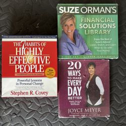 Financial And Self Improvement Audio Book Lot