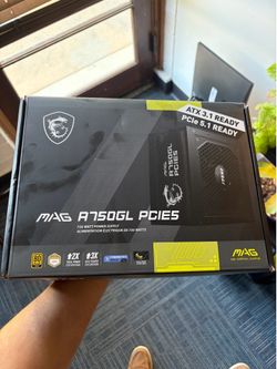 MAG A750gl PCIE5 power supply