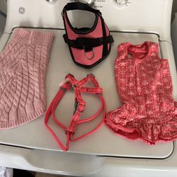 BUNDLE OF SMALL DOG CLOTHES