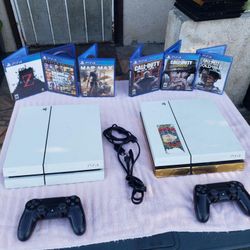 $200! Any 3 Games, 1 Original Controller & Playstation 4 PS4 500GB, $200! Any PS4. OR $400! Both PS4 Combo. Trade are welcome