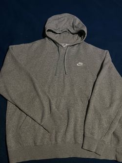Grey Nike Hoodie L