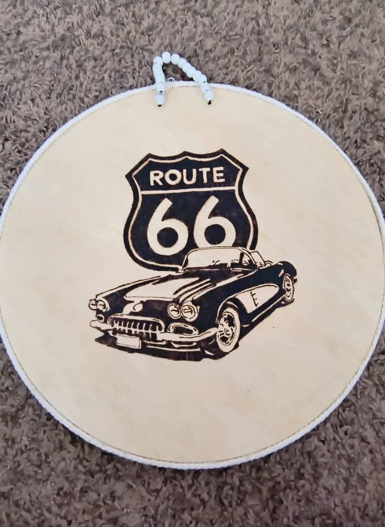 Route 66 Door Hanger
