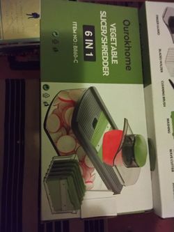 Our ok home 6 in 1 VEGETABLE SLICER/SHREDDER