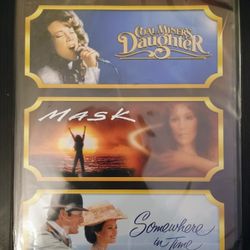 COAL MINER'S DAUGHTER/MASK/SOMEWHERE IN TIME TRIPLE FEATURE (DVD) NEW