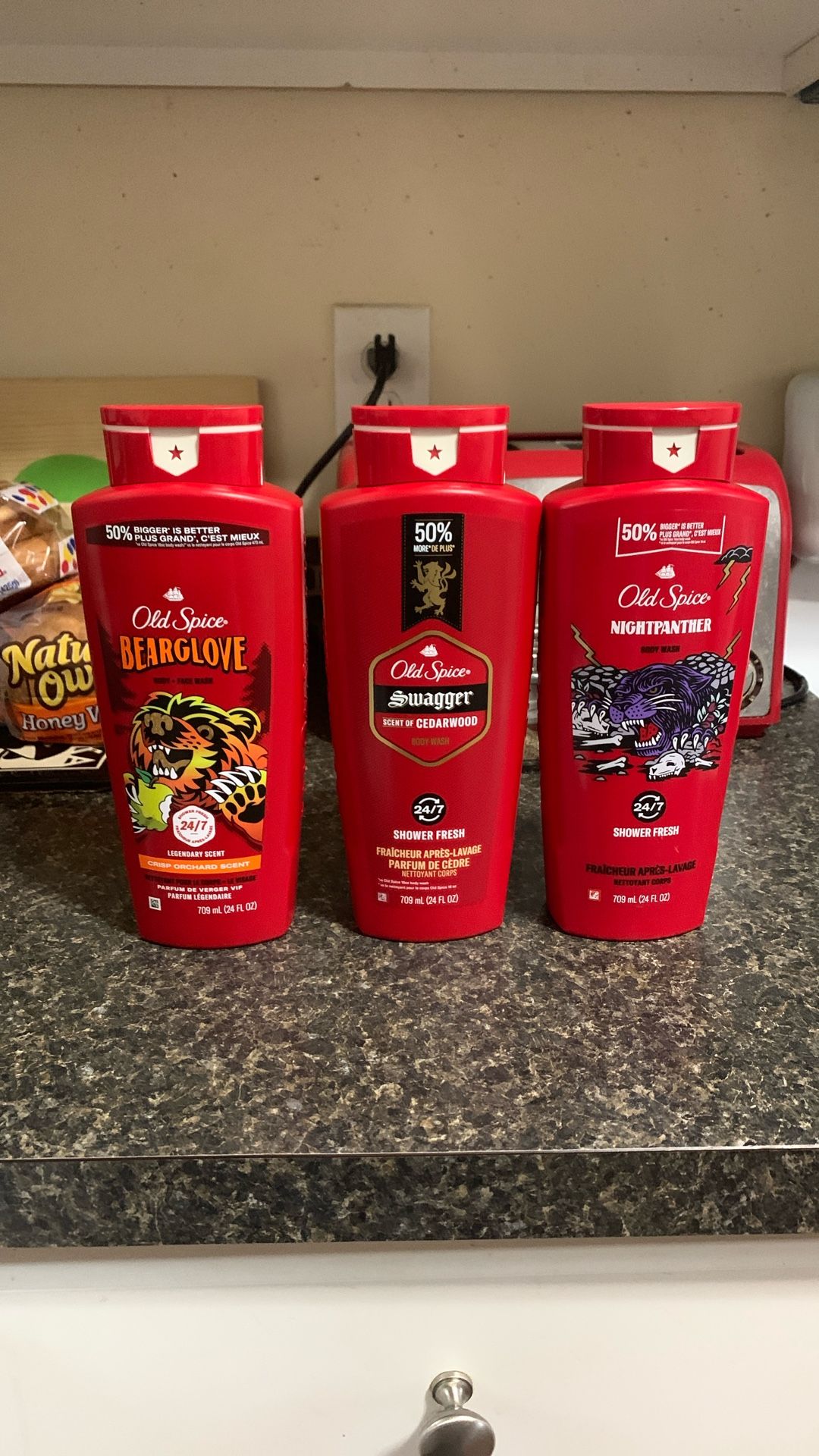 Old Spice Body Wash Bundle-3 Items!($20.91+ Value)