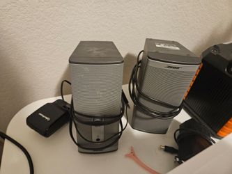 Bose Companion 2 Series II powered computer speakers.