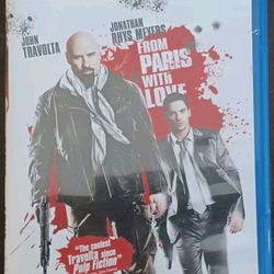 From Paris With Love (Blu-ray, 2010) Blu Ray Only. Very Good