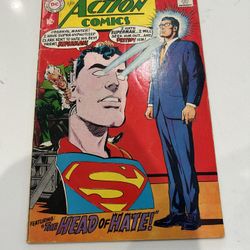Action Comics #362~DC 1968~Neal Adams Cover~Superman, VG-