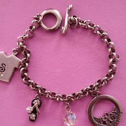 Sterling Silver Charm Bracelet