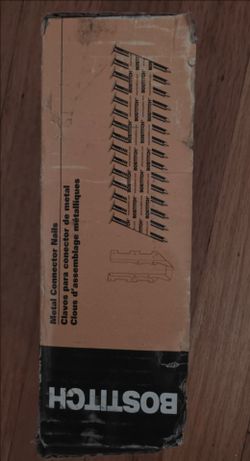 Bostitch Metal Connector Nails Box lot of two