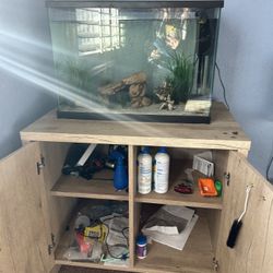 Fish Tank + Stand