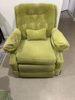 Mid-century modern vintage recliner