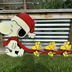 Christmas Wooden Peanuts/ Snoopy & Friends 