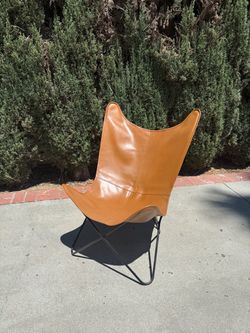 Leather Butterfly Chair