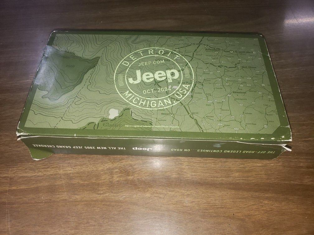Jeep compas and stop watch